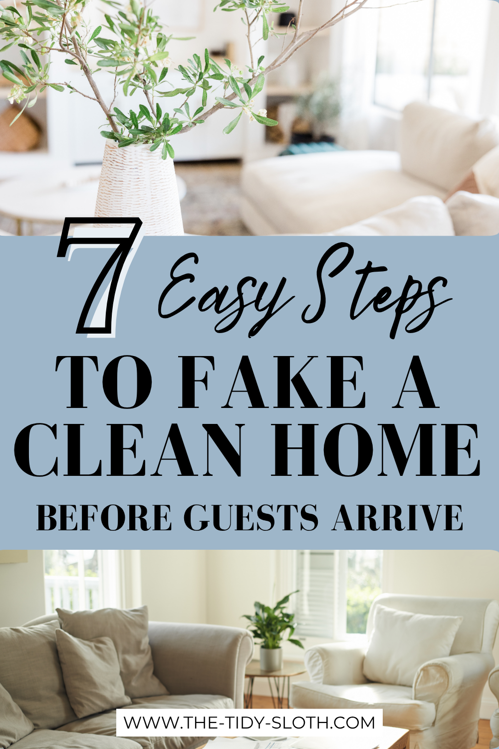 how to clean your house fast
