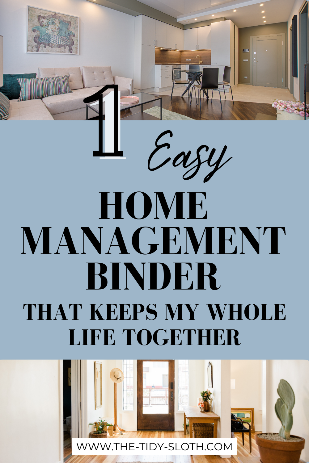 HOME MANAGEMENT BINDER