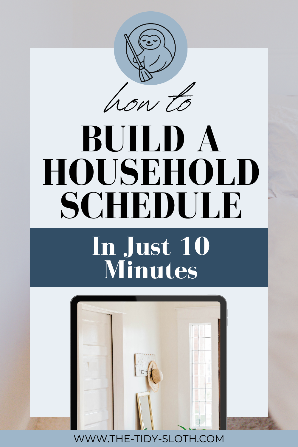 household cleaning routine