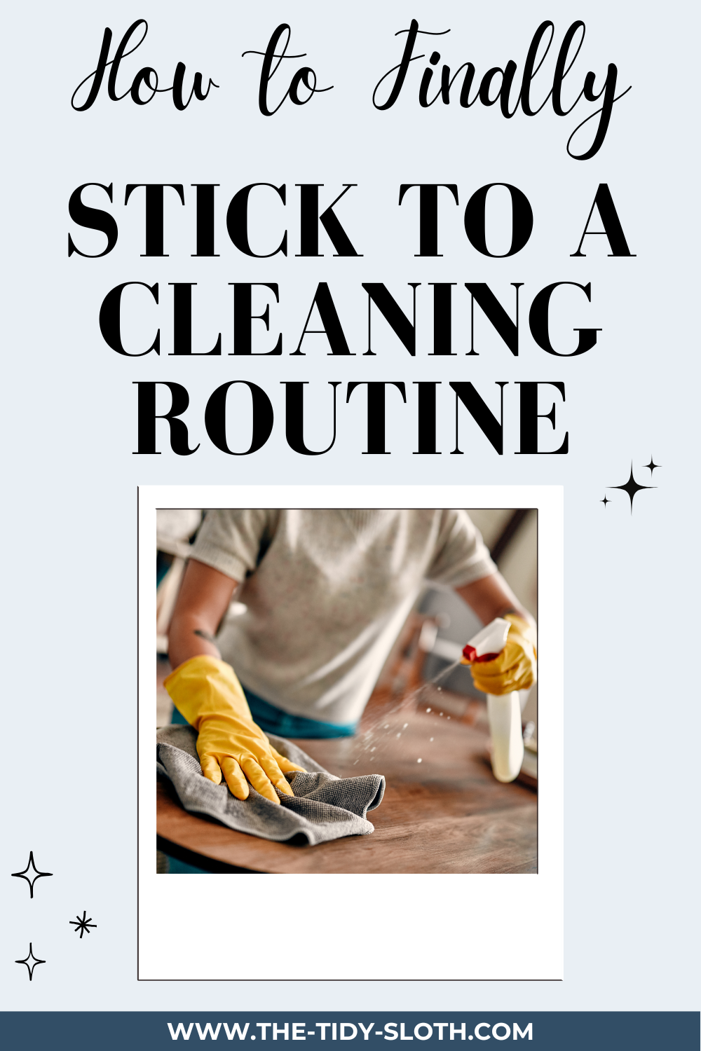 household cleaning routine