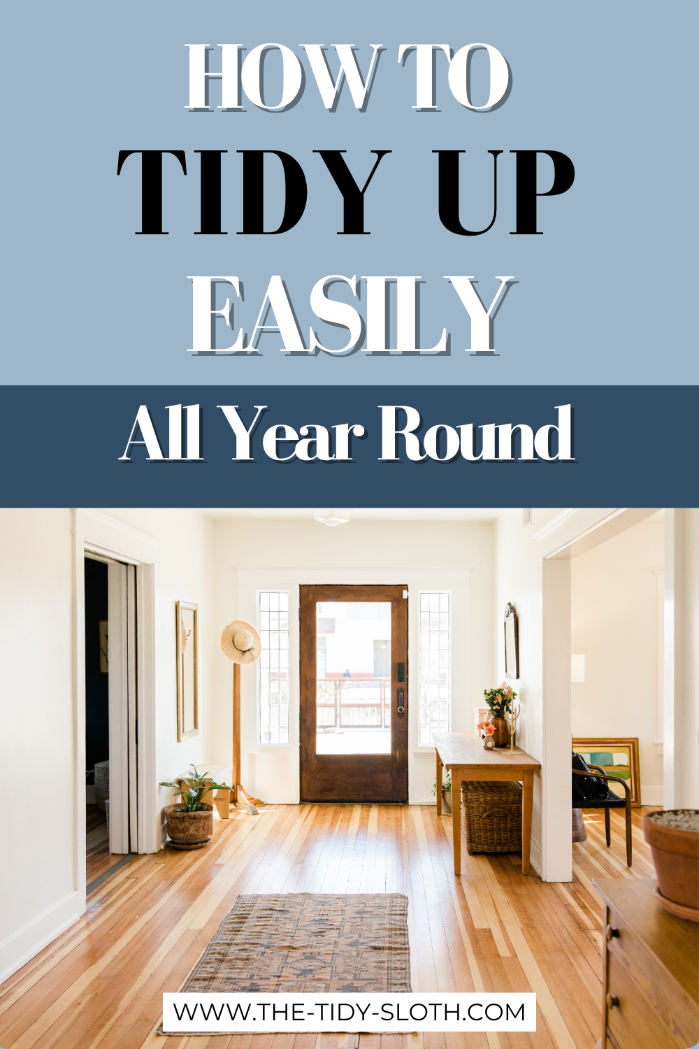 tidy up